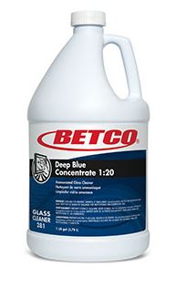 CLEANER GLASS DEEP BLUE CONC GALLON (GL) - Glass Cleaner